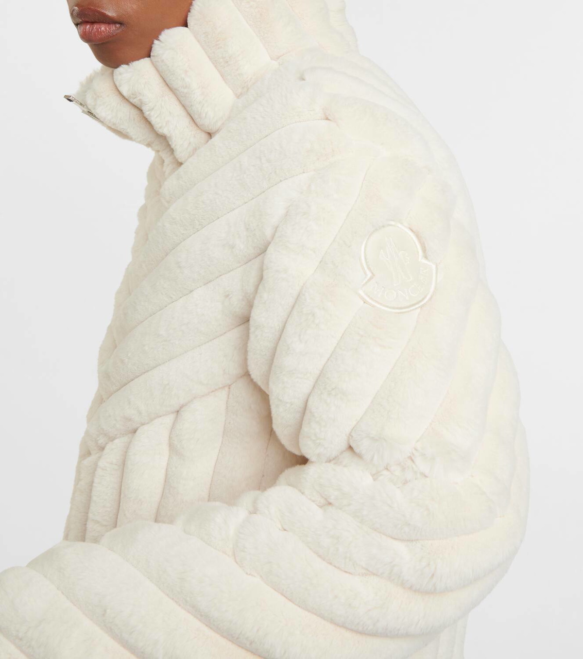 ファッション 通販 Moncler Moncler jacket down fur faux Pedrix 帽子