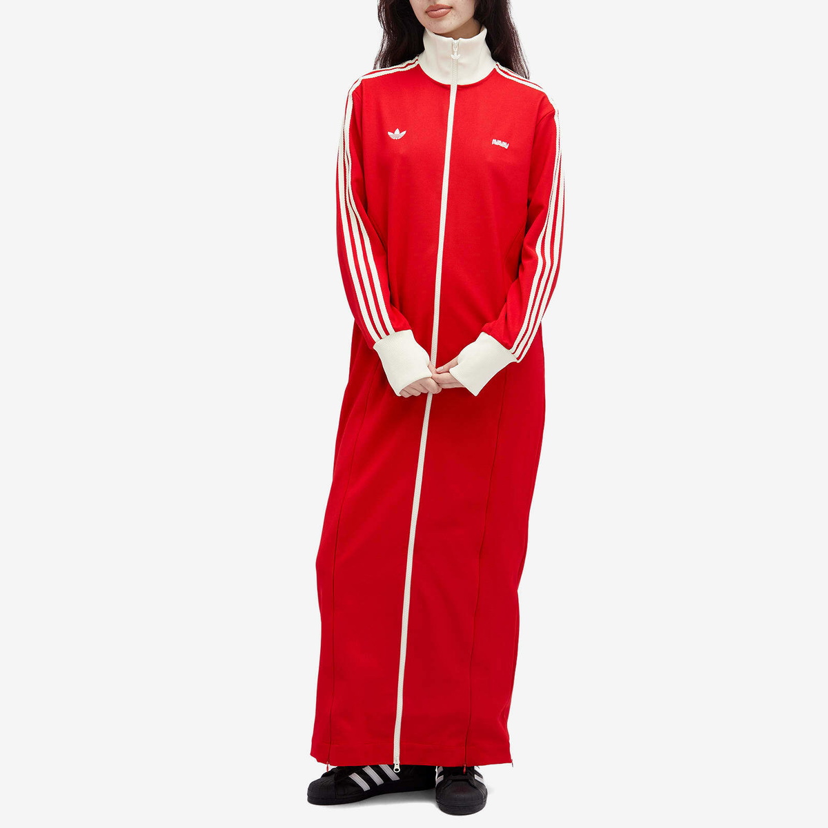 【汚れありのため値下】AVAVAV adidas Track Robe Adidas Women's by Avavav Track Robe in Better Scarlet adidas