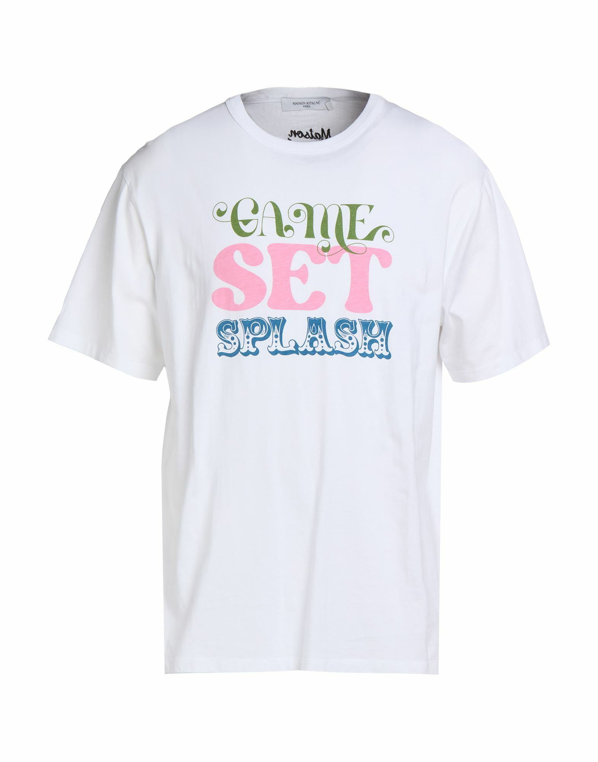 Maison Kitsuné Mens T-shirt in White