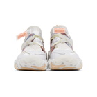 Nike White ISPA OverReact Flyknit Sneakers