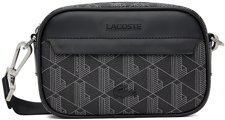 Photo: Lacoste Black Monogram Bag