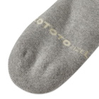 RoToTo Men's Pile Foot Cover in Light Grey