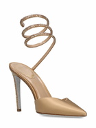 RENÉ CAOVILLA 105mm Satin High Heel Pumps