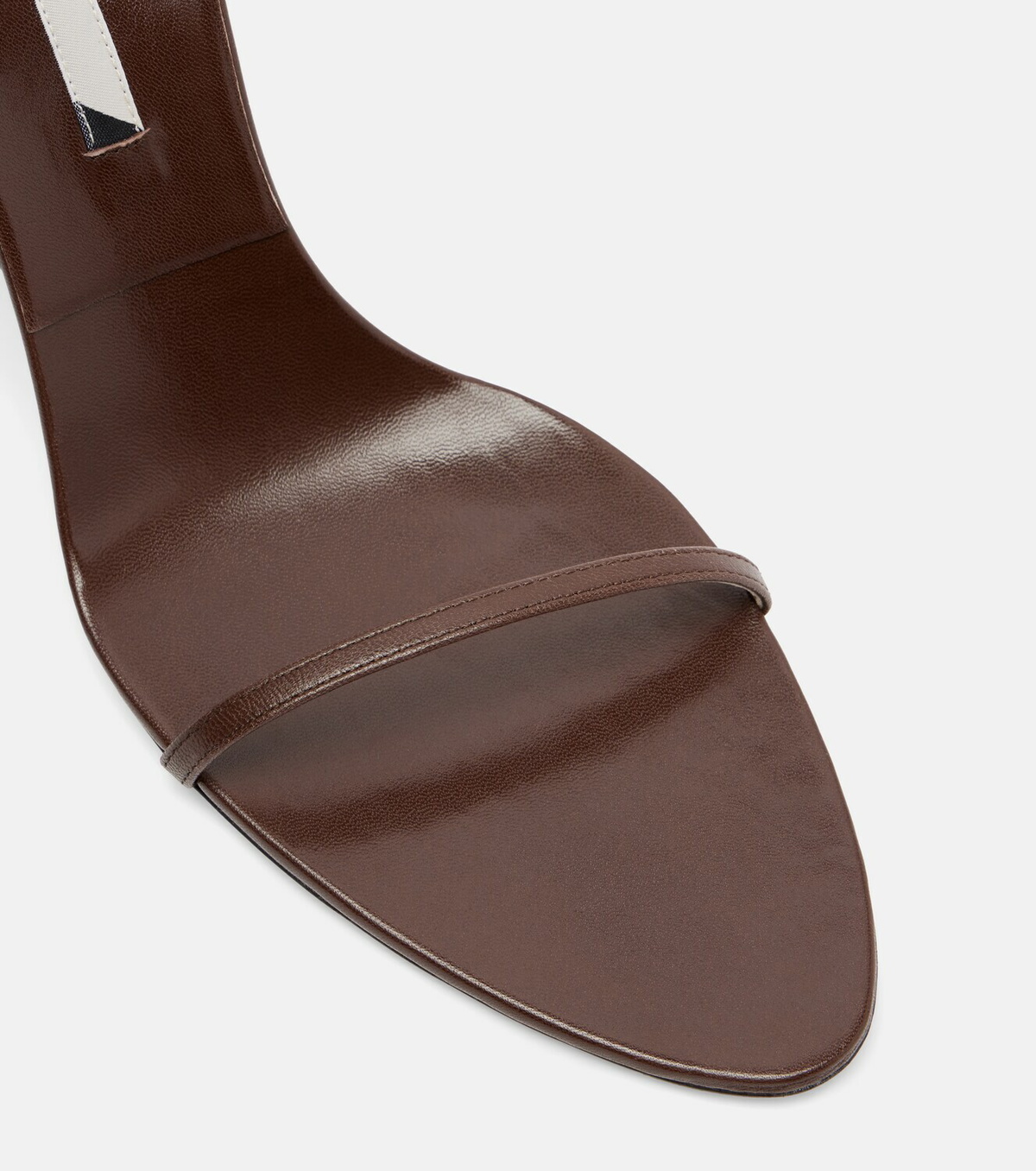 Christen Double Strap 95 leather sandals
