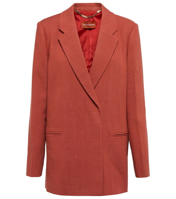 Photo: Altuzarra - Proteus linen-effect blazer