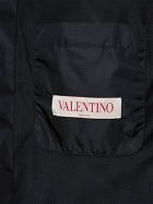 VALENTINO - Valentino Logo Caban Jacket