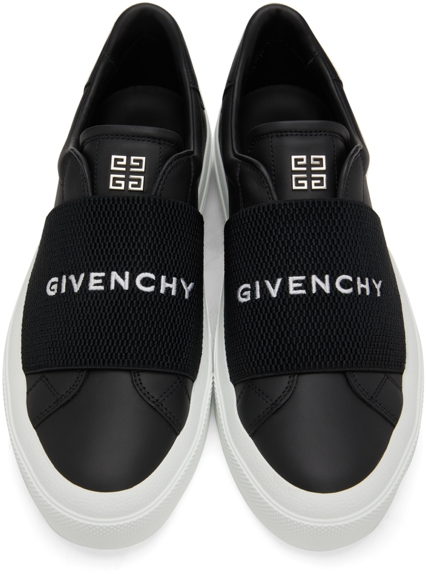 Givenchy Black City Court Slip-On Sneakers Givenchy