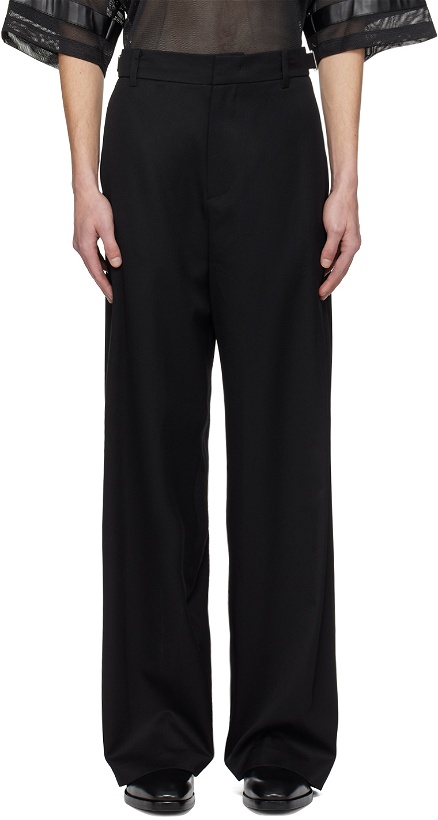 Photo: System Black Wide-Leg Trousers