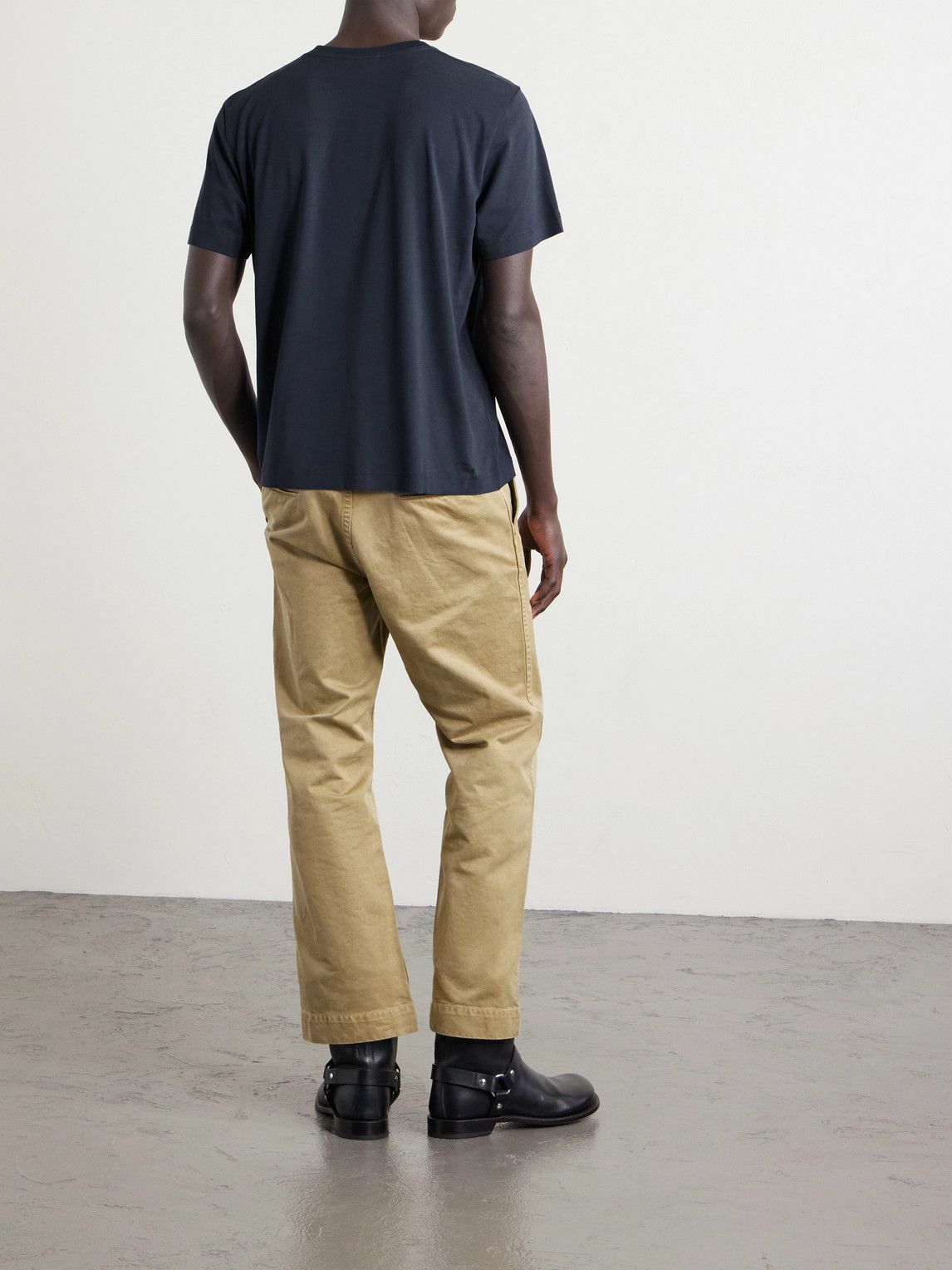 CDLP - Lyocell and Pima Cotton-Blend Jersey T-Shirt - Blue