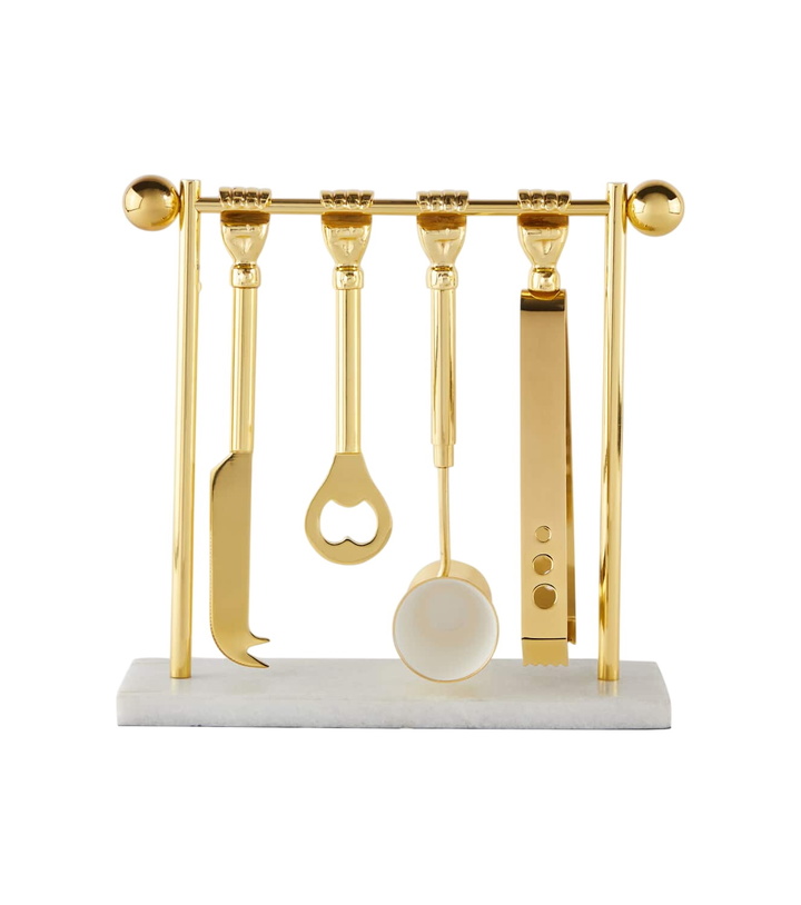 Photo: Jonathan Adler Barbell stainless steel bareware set