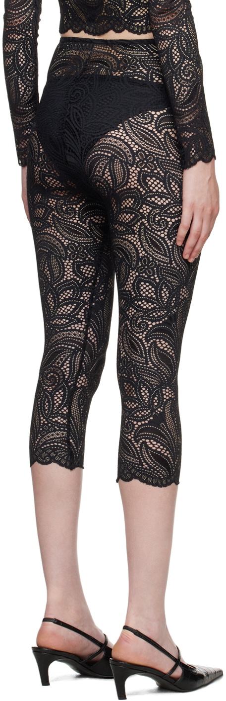 Beaufille Black Cassia Capri Leggings