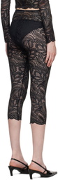 Beaufille Black Cassia Capri Leggings