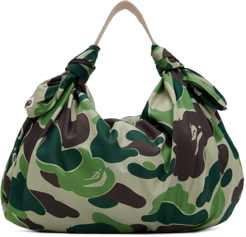 ☆BAPE☆ ABC CAMO CLEAR TOTE BAG GREEN (SET OF 2) ABC CAMO CLEAR TOTE BAG | bape.com