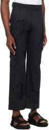 FORMA Black Flower Trousers