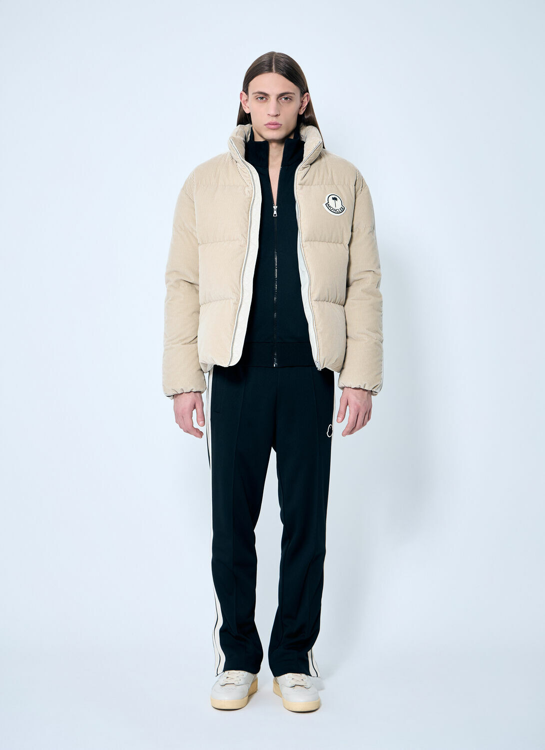 8 Moncler Palm Angels Abrolhos Short Down Jacket