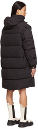 Bottega Veneta Down Frosted Poplin Long Puffer