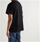 Endless Joy - Printed Cotton-Jersey T-Shirt - Black