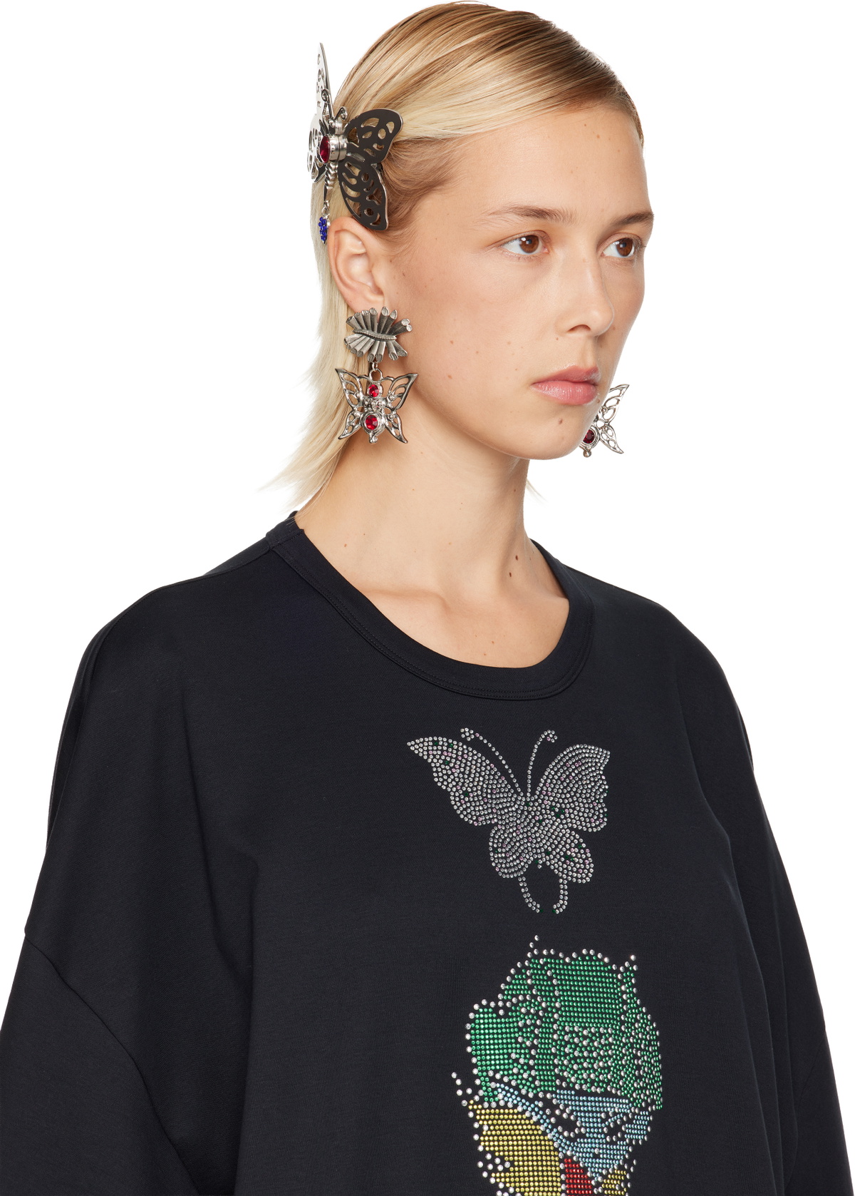 Chopova Lowena Cut Out Butterfly Hair Clip