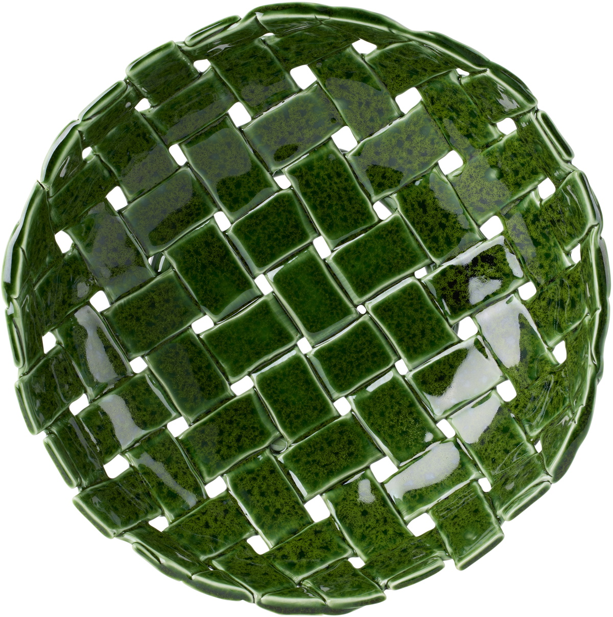 ferm LIVING Green Plait Bowl