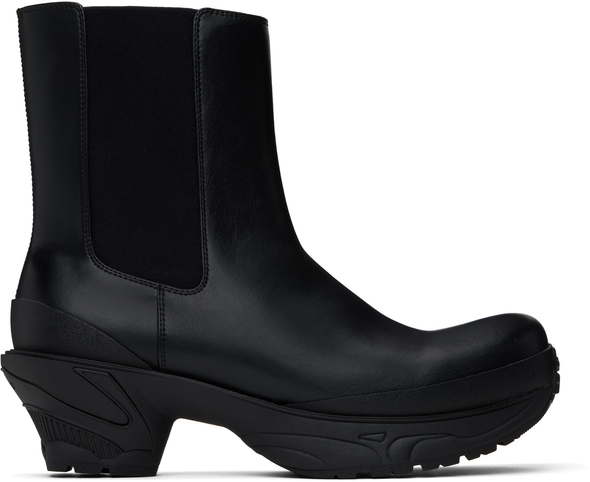 untitlab® Black Reel Derbies Fisherman Boots untitlab®