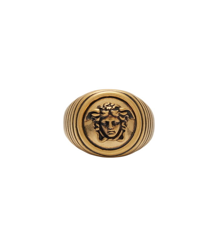 Photo: Versace Medusa ring