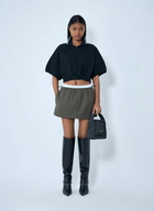 Alexander Wang Elasticated Waist Mini Skirt