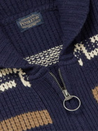 Pendleton - The Original Westerley Jacquad-Knit Wool Cardigan - Blue