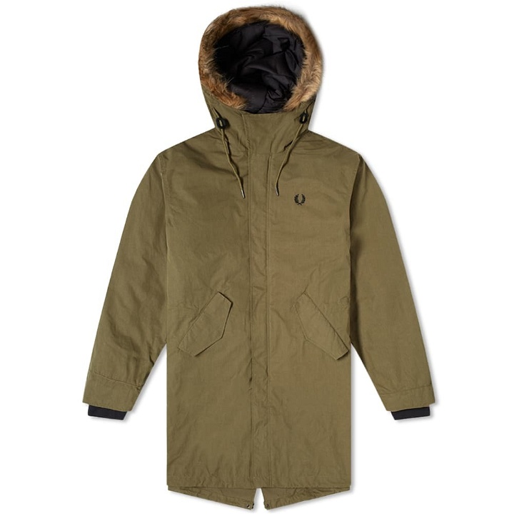 Photo: Fred Perry Authentic Zip Primaloft Lined Parka