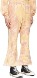 Doublet Yellow Waste Vegetable-Dyed Lounge Pants