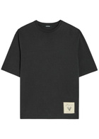 Jacquemus Le Tshirt Torneo Logo Cotton T-shirt Navy