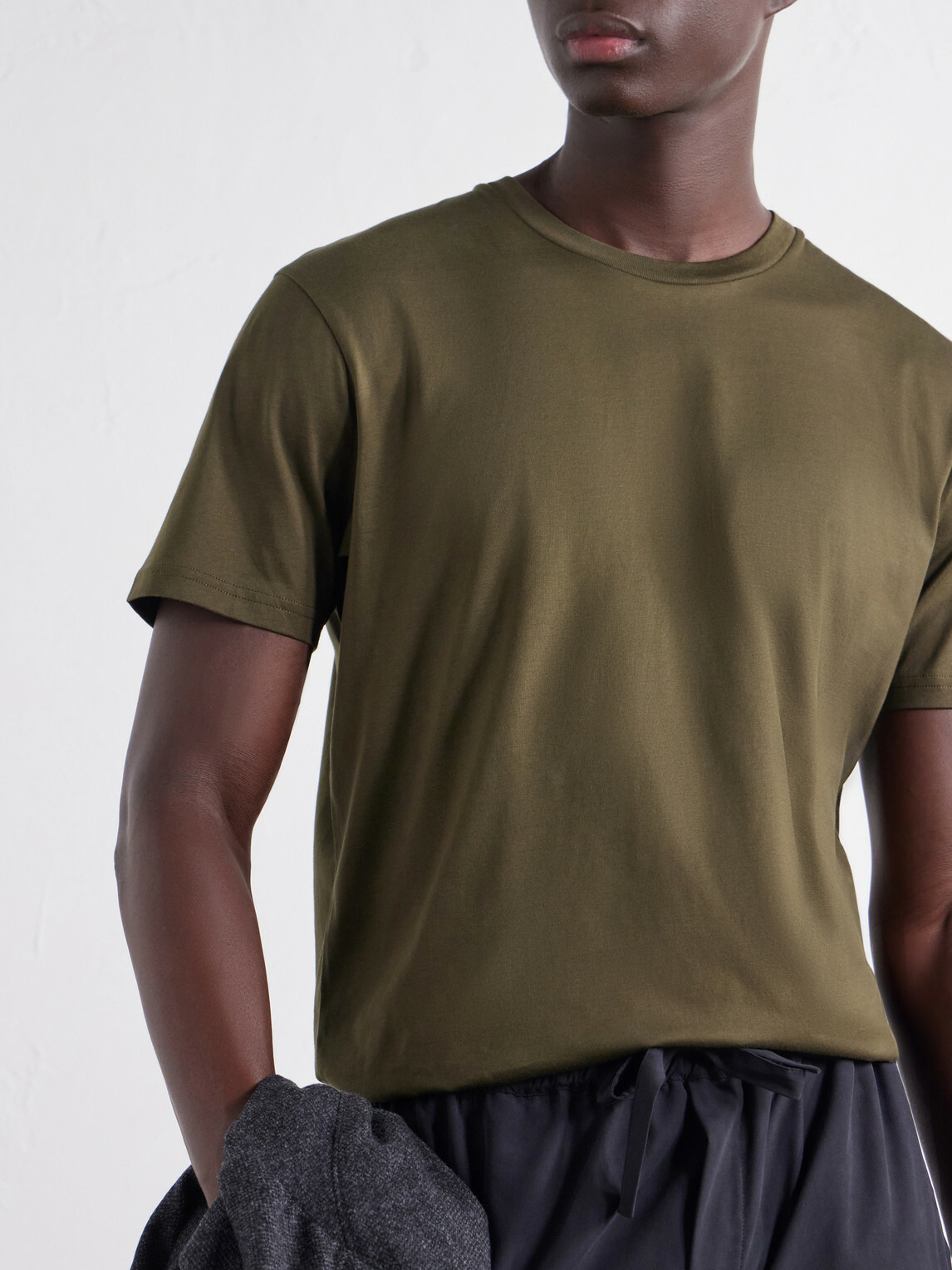 Sunspel - Riviera Cotton-Jersey T-Shirt - Green