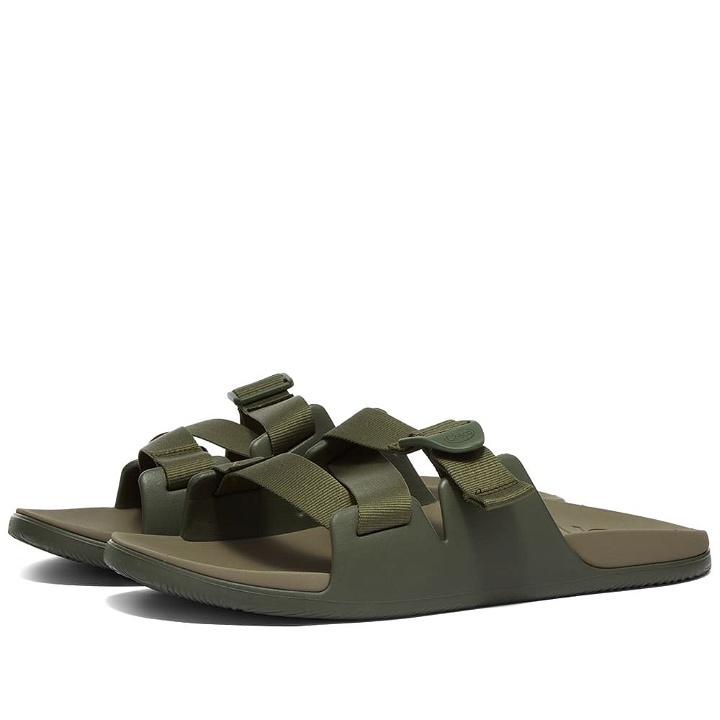 Photo: Chaco Men's Chillos Slide in Fossil