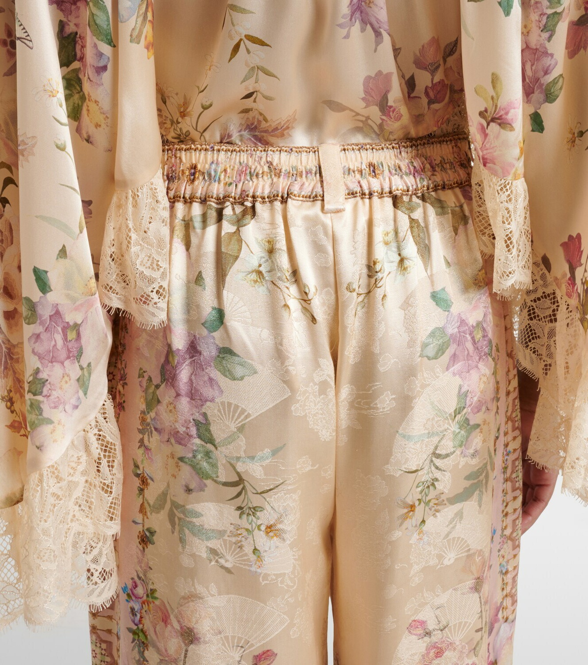 Camilla Printed wide-leg pants