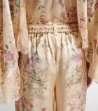 Camilla Printed wide-leg pants