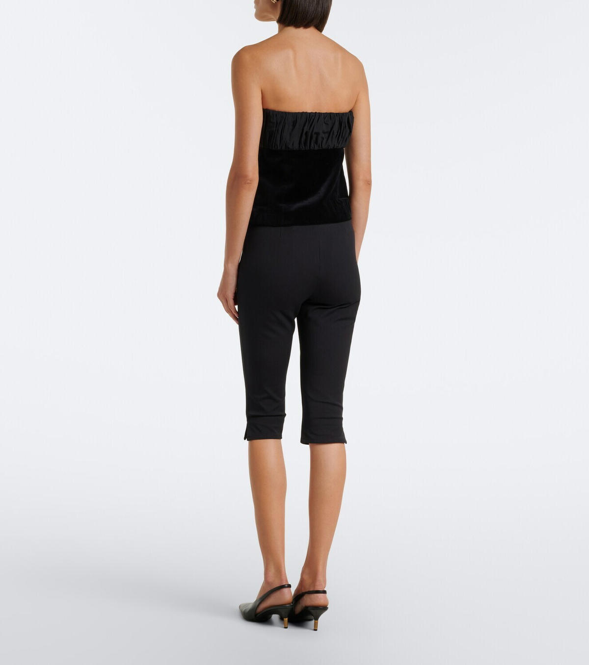 Posse Mina cotton-blend capri pants