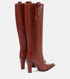 Etro Leather knee-high boots