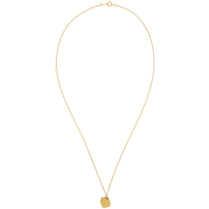 Alighieri Gold The Alchemist Necklace