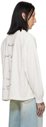 Enfants Riches Déprimés Off-White Graphic Long Sleeve T-Shirt