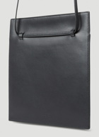 The Row - Pocket Crossbody Bag in Black