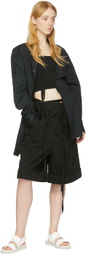 Ann Demeulemeester White Lore Flat Sandals