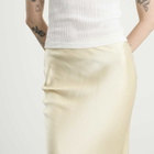 Anine Bing Women's Bar Silk Skirt in Cream