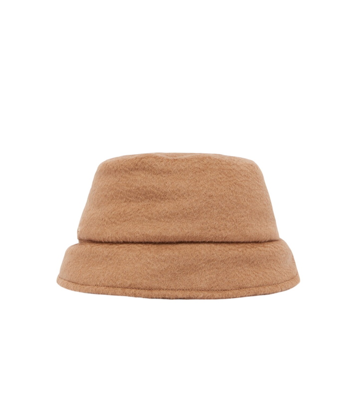 Photo: Max Mara Reversible camel hair and silk bucket hat