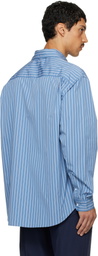 Marni Blue Striped Shirt