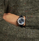 Breitling - Navitimer 1 B01 Chronometer 43mm Stainless Steel and Alligator Watch - Men - Blue