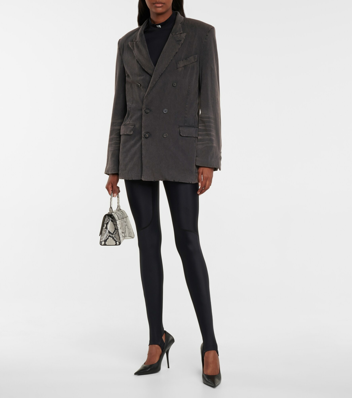 【関送込】BALENCIAGA◆COTTON BLAZER Balenciaga - Worn-Out cotton jersey blazer Balenciaga