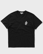 Jw Anderson Anchor Patch T Shirt Black - Mens - Shortsleeves