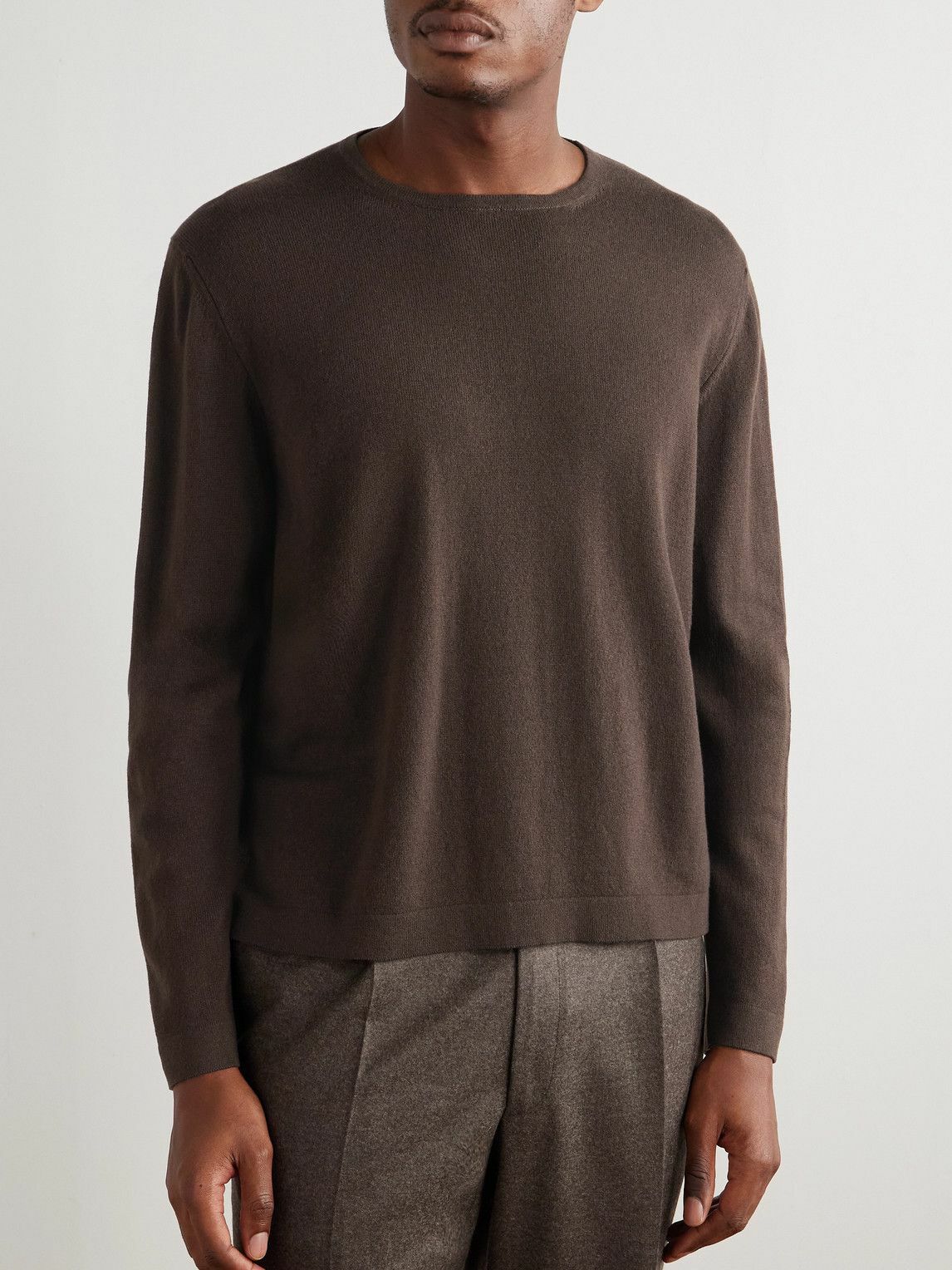 Stòffa - Cashmere Sweater - Brown