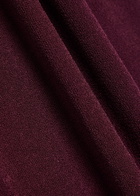Armarium Cosima Fine-knit Midi Dress Dark Red