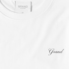 Grand Collection Script T-Shirt in White