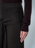 Lemaire Trompe L’Oeil Midi Skirt
